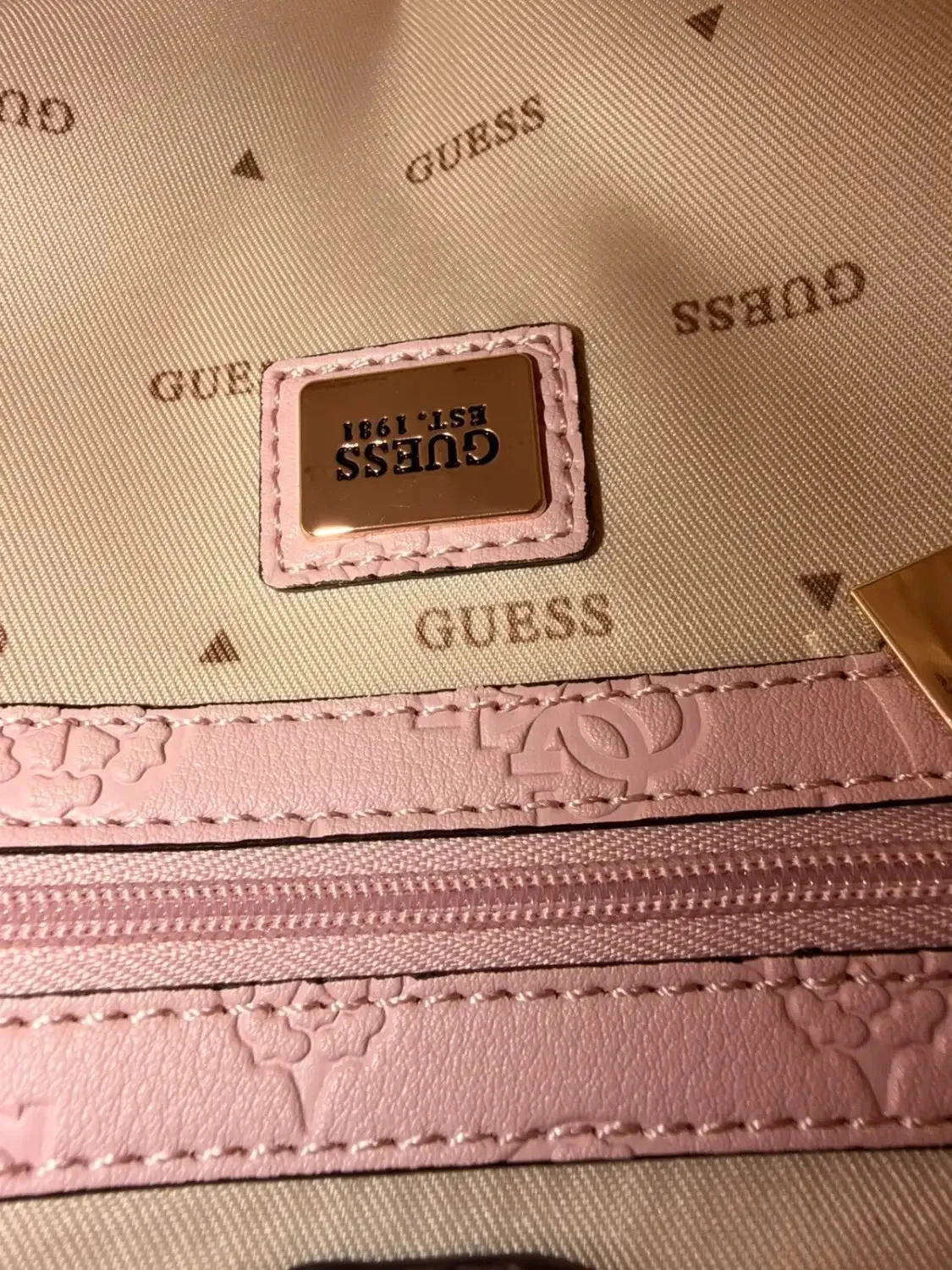 Saco de ombro Guess nunca usado rosa – photo 8